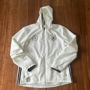 Adidas Mercedes Deustscher White Jacket